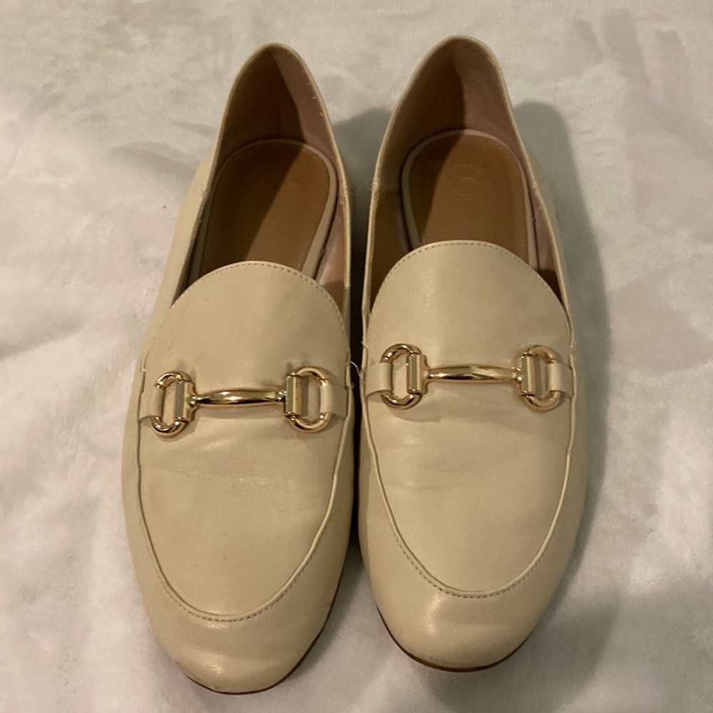 Loft Femme Cream Loafers
